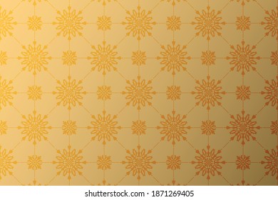 Vintage ornament. Vector seamless pattern background.