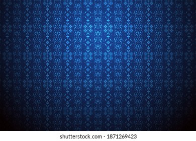 Vintage ornament. Vector seamless pattern background.
