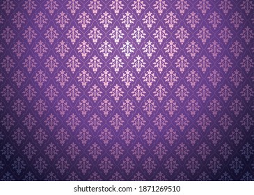 Vintage ornament. Vector seamless pattern background.