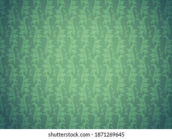 Vintage ornament. Vector seamless pattern background.