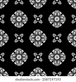 Vintage ornamental ethnic seamless pattern.