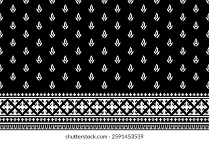 Vintage ornamental ethnic seamless pattern.