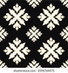 Vintage ornamental ethnic seamless pattern.