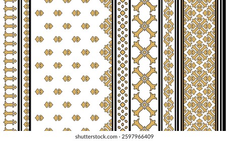 Vintage ornamental ethnic seamless pattern.