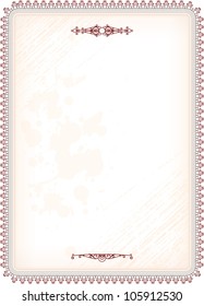 Vintage Ornamental Frame
