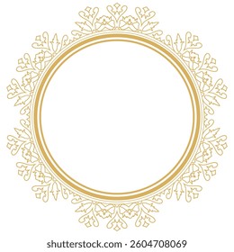 Vintage ornamental frame and border design.