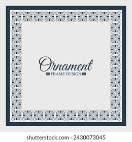 vintage ornamental frame collection design