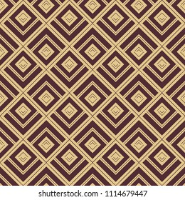 Vintage ornamental seamless pattern in Art Deco style