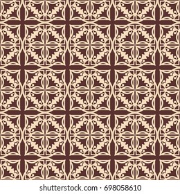 Vintage ornamental seamless pattern. Can be used for wrapping paper, wallpaper, fabric, textile, oilcloth, tiling and other design.