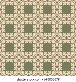 Vintage ornamental seamless pattern. Can be used for wrapping paper, wallpaper, fabric, textile, oilcloth, tiling and other design.