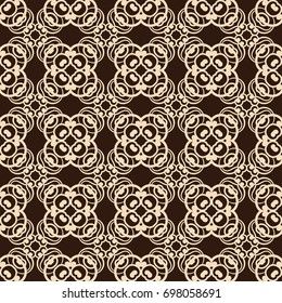 Vintage ornamental seamless pattern. Can be used for wrapping paper, wallpaper, fabric, textile, oilcloth, tiling and other design.