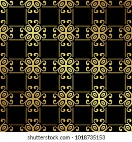 Vintage ornamental seamless pattern. Element for design