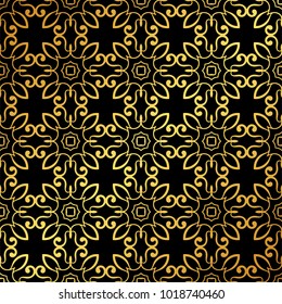 Vintage ornamental seamless pattern. Element for design