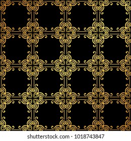 Vintage ornamental seamless pattern. Element for design