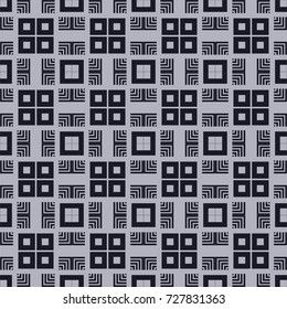 Vintage ornamental seamless pattern. Template for design. Vector illustration eps10