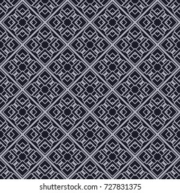 Vintage ornamental seamless pattern. Template for design. Vector illustration eps10