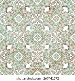 Vintage ornamental seamless pattern. Vector illustration, EPS10