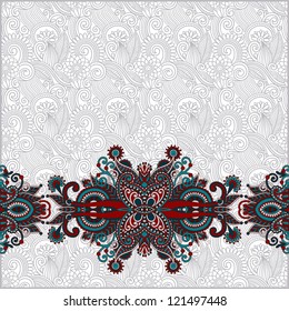 vintage ornamental template