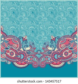 vintage ornamental template