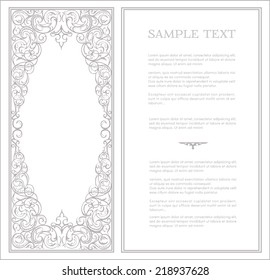 Vintage Ornate background