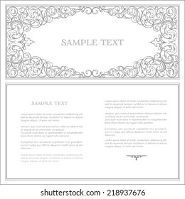 Vintage Ornate background