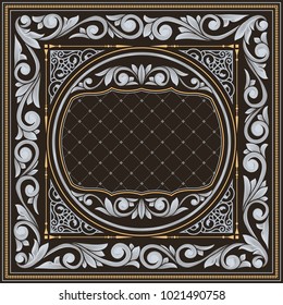 Vintage ornate decorative design