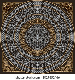 Vintage ornate decorative design