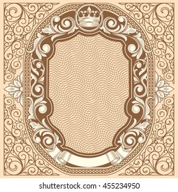 Vintage ornate decorative design