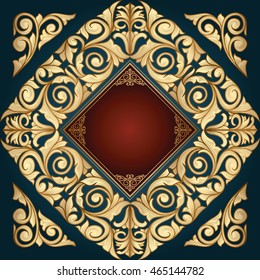 Vintage ornate decorative design