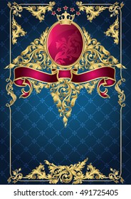 Vintage ornate decorative design