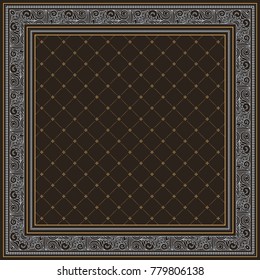 Vintage ornate decorative frame