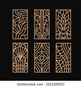 Vintage Ornate Laser Cut Panel Designs