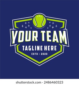Vintage Paddle Tennis logo, paddle club logo, paddle racket and ball logo icon vector