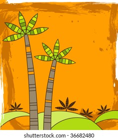 Vintage palms