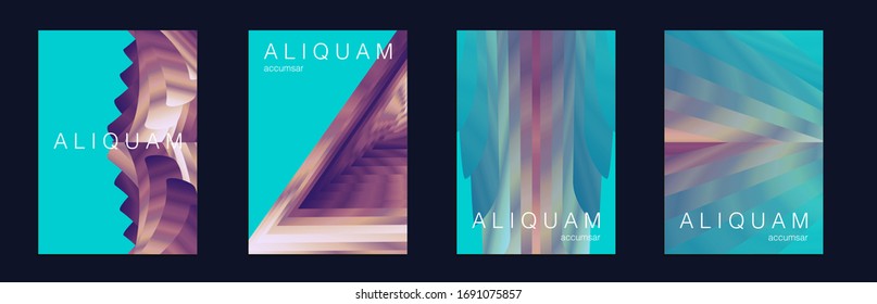  Textura de degradado de papel pintado. El Lujoso Volante De Lujo. Antecedentes empresariales metálicos índigo y púrpura. Textura líquida geométrica. Diseños mínimos de fluido. Plantilla de vectores abstractos.