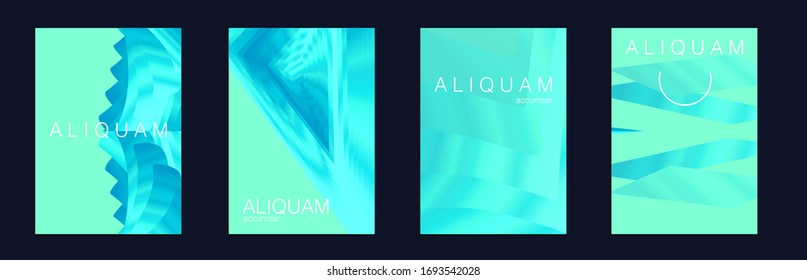 Vintage Paper Gradient Texture. Light and Stylish Luxury Flyer. Business Cosmic Background. Fluid Minimal Design. Metal Foil Label. Classic Blue and Indigo Liquid Metal Splash Cover.