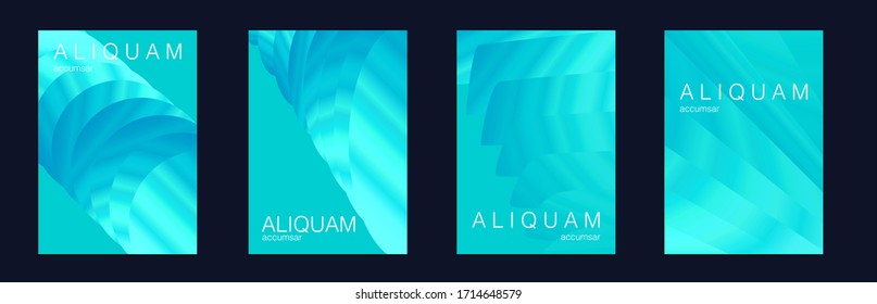 Vintage Paper Gradient Texture. Light and Stylish Luxury Flyer. Classic Blue and Indigo Liquid Metal Splash Cover. Business Cosmic Background. Fluid Minimal Design. Metal Foil Label.