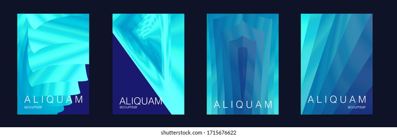 Textura de degradado de papel pintado. El Flyer de lujo es ligero y elegante. Fondo cósmico del negocio.Diseño Mínimo Fluido. Etiqueta de aceite metálico. Tapa clásica azul e índigo de metal líquido.