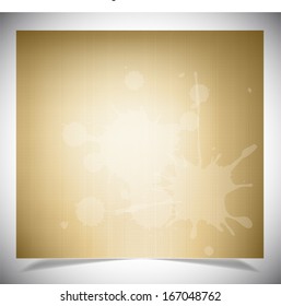 Vintage paper texture for background. Vector illustration