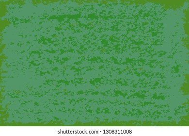 Vintage paper texture. Green grunge abstract background