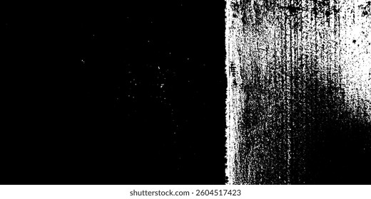 Vintage Paper Texture with Rough Overlay and Black Retro Photo Frame Pattern