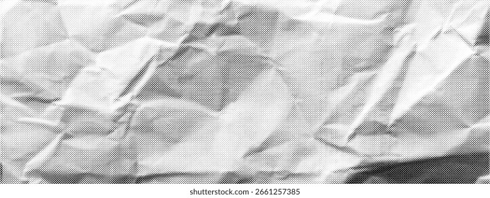 Textura de papel vintage com bordas rasgadas e ruído de bitmap para Punk Art ou fundos cômicos. Ilustração de vetor.