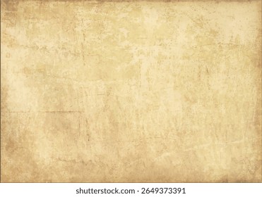 Vintage parchment paper with aged texture for certificates and backgrounds
