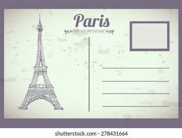 23,822 Paris postcard Images, Stock Photos & Vectors | Shutterstock