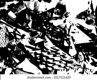 Vintage pattern. Abstract background with triangles.