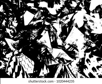 Vintage pattern. Abstract background with triangles.
