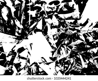 Vintage pattern. Abstract background with triangles.