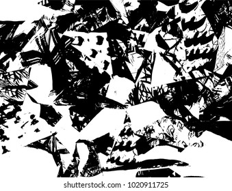 Vintage pattern. Abstract background with triangles.