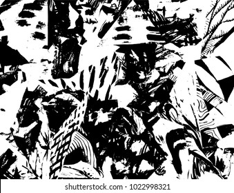 Vintage pattern. Abstract background with triangles.