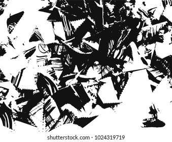 Vintage pattern. Abstract background with triangles.